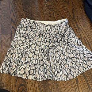 Cutest snake skin silk skirt🐍🫶